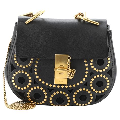 chloe drew bag black|chloe drew crossbody bag.